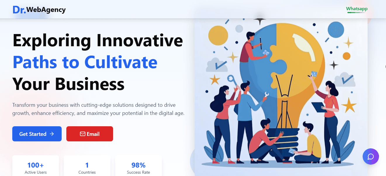 Portfolio Site For Agency