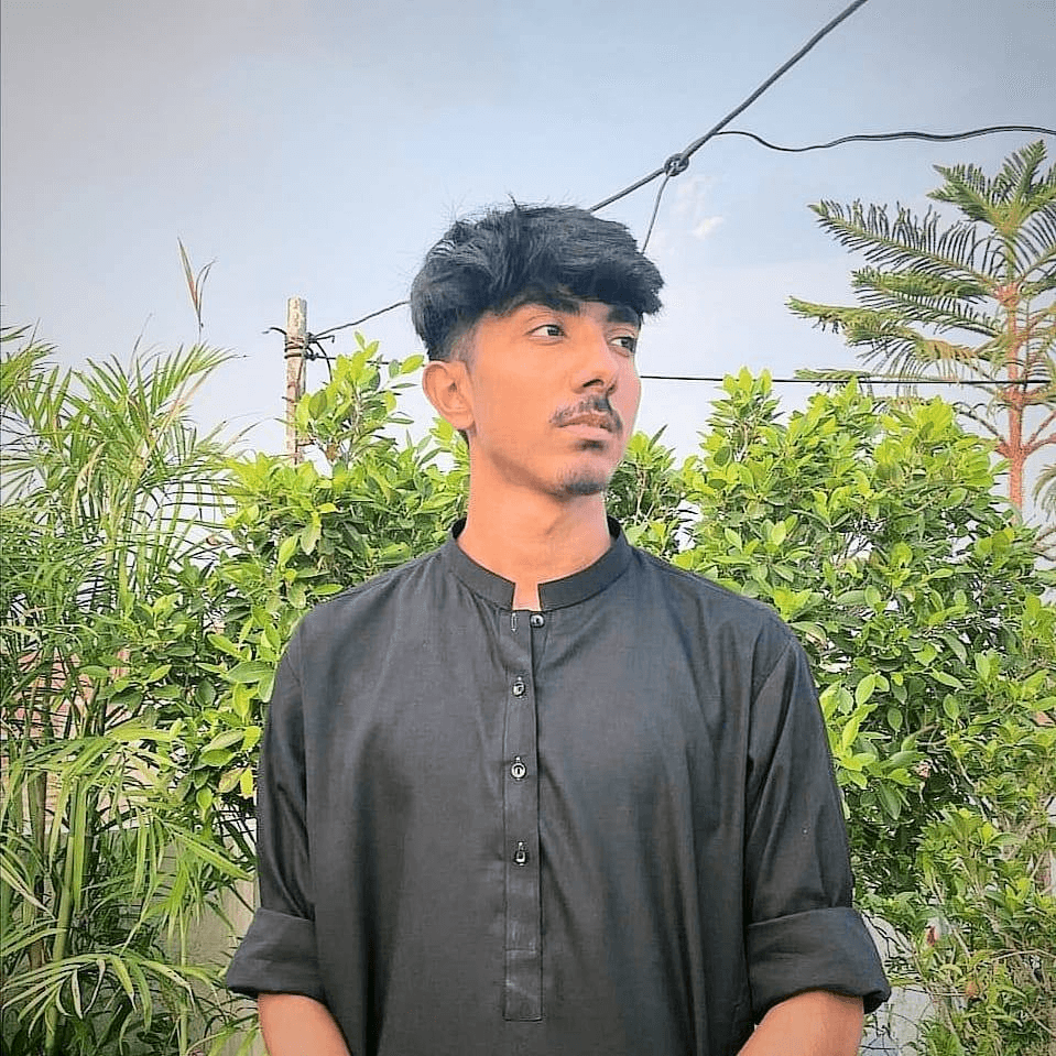 Portrait of Rasaf Inayat, UX/UI Designer at Codelystic