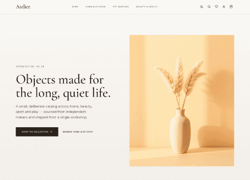 Atelier E-Commerce Store