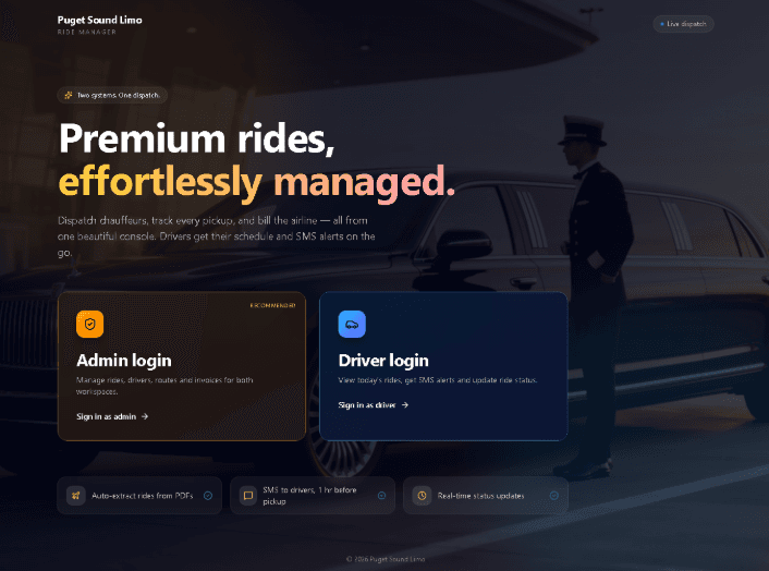 Ride Manager System